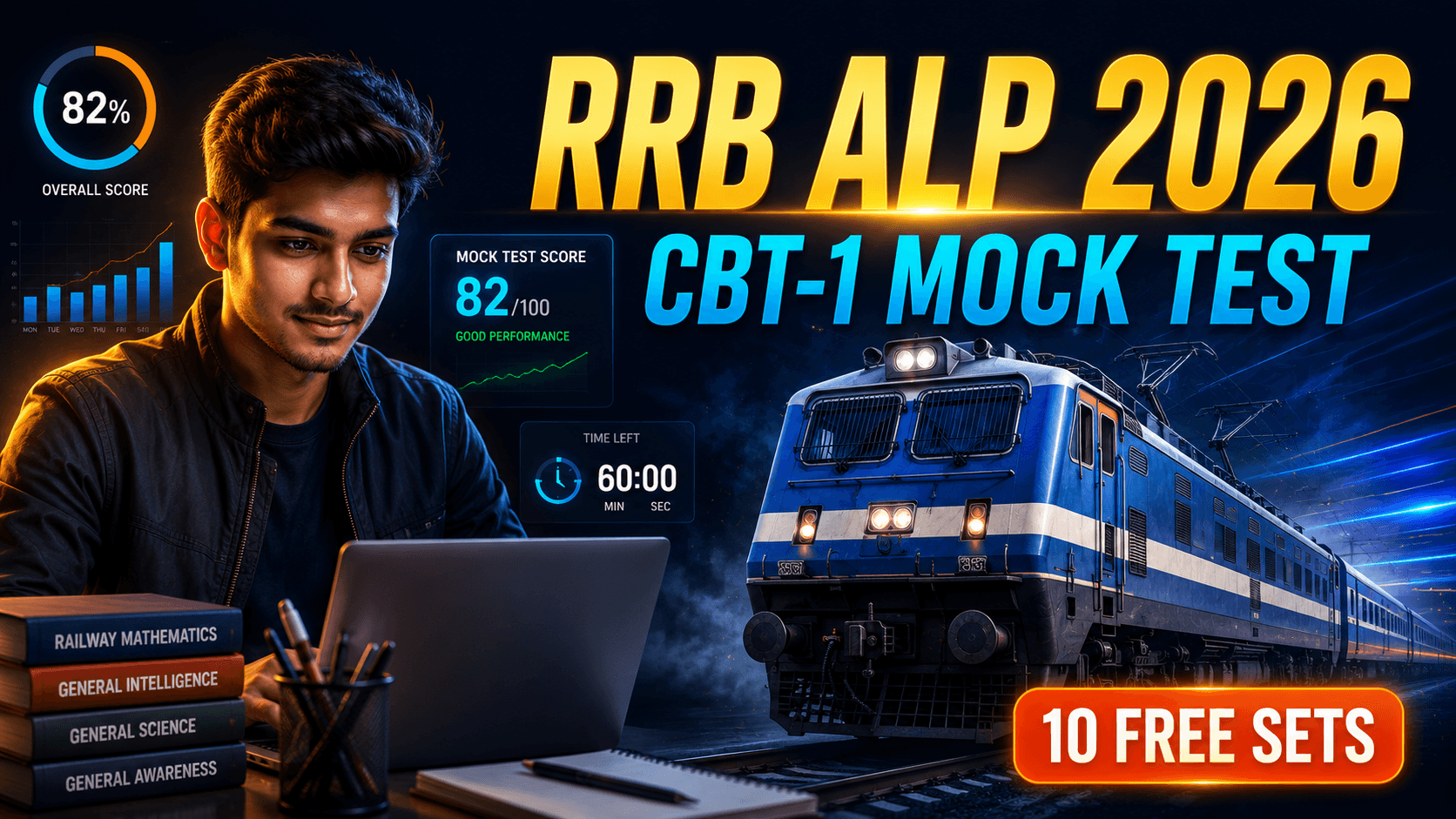 RRB ALP 2026 CBT 1 Mock Test Series