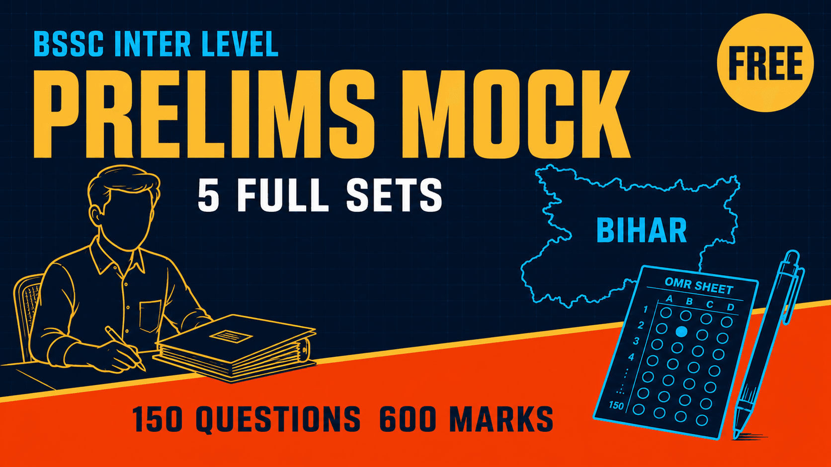BSSC Inter Level Prelims Mock Test Series