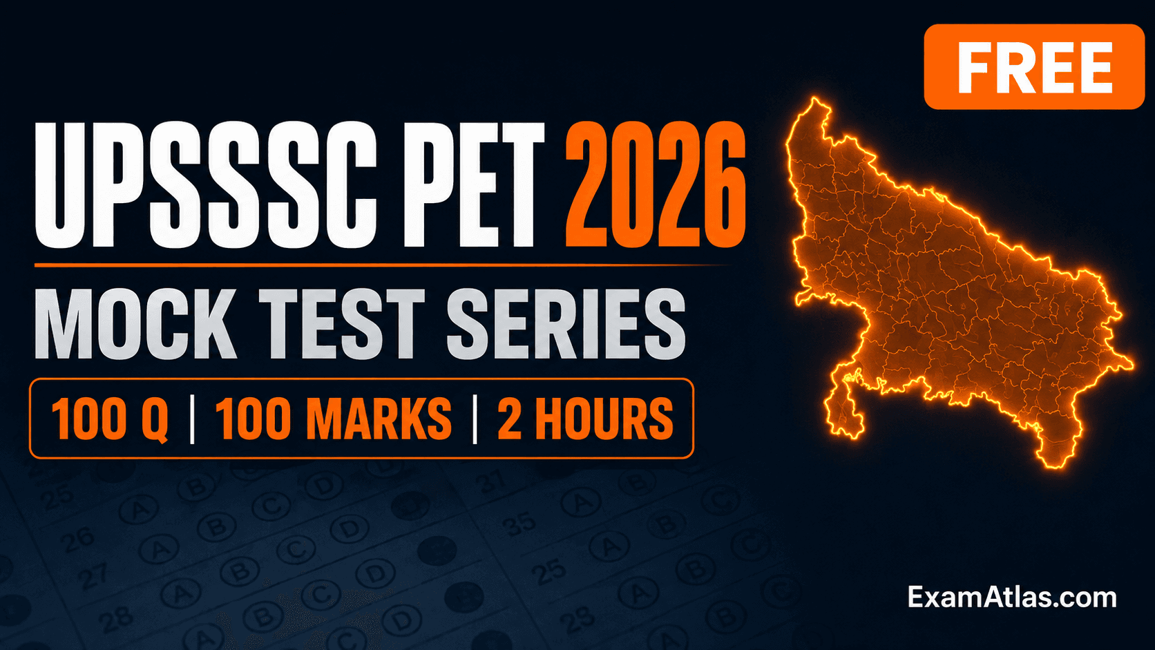 UPSSSC PET 2026 Mock Test Series