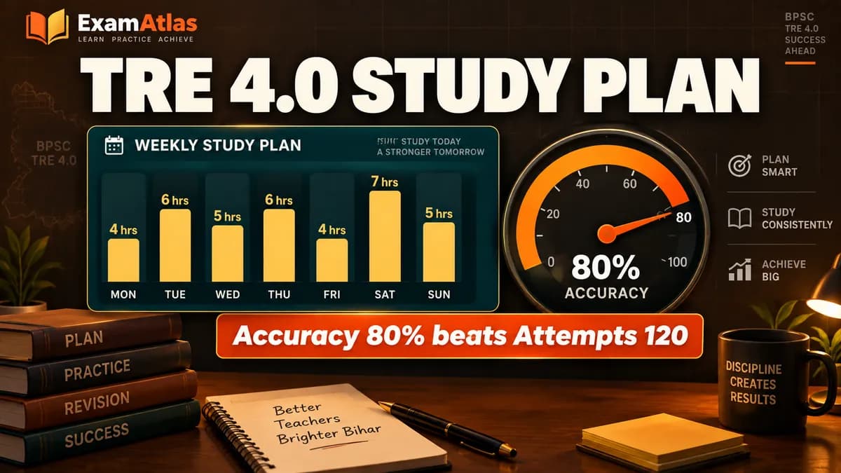 BPSC TRE 4.0 Preparation Strategy 2026: Study Plan for Negative Marking